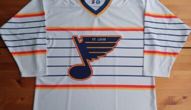 1994 Blues Jersey Prototype Design