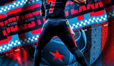 H-Town blue on Sunday!