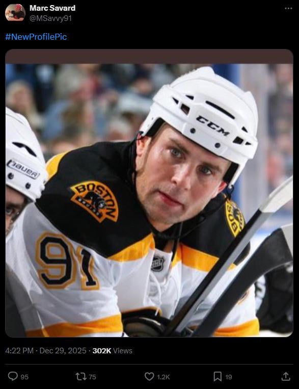 [Marc Savard] #NewProfilePic