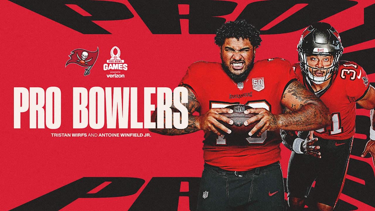 Bucs' Antoine Winfield Jr., Tristan Wirfs Repeat as Pro Bowl Selections