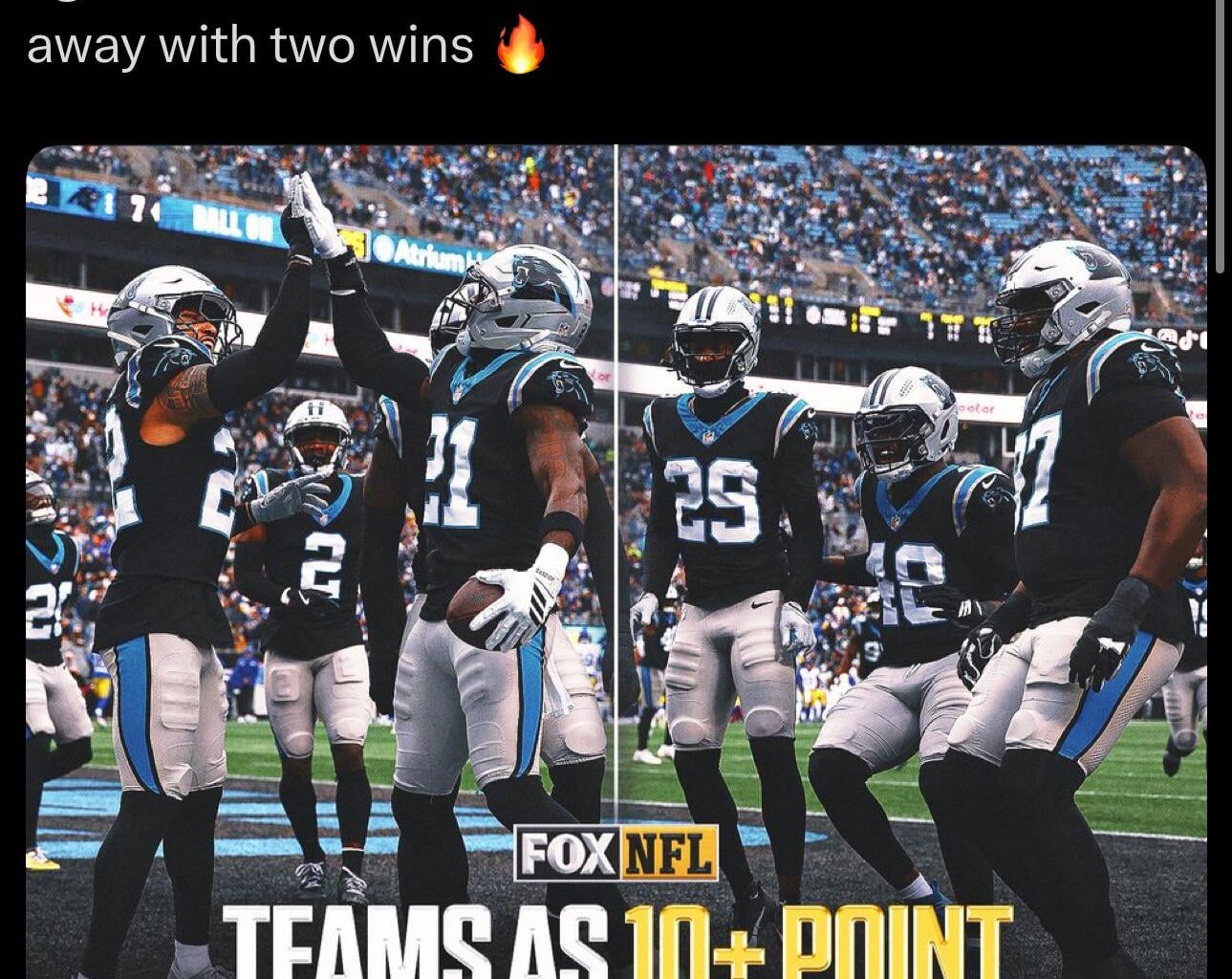 [FOX NFL] Record as 10 point underdogs