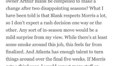 Based on Jeremy Fowler’s article, it appears Raheem is safe for now