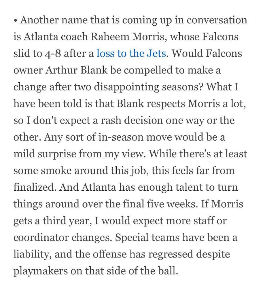 Based on Jeremy Fowler’s article, it appears Raheem is safe for now