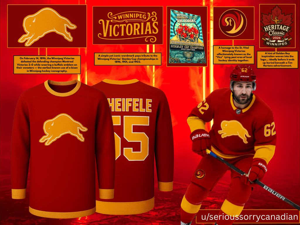 Winnipeg"Victorias" Inspired 2026 Heritage Jersey