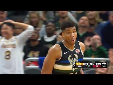 Three-point heat checks but the shooter gets increasingly worse. (feat. not one, but two Antetokoumpos)