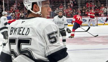 I got to the Kings/Panthers game early last night and snagged some photos of LA's finest!