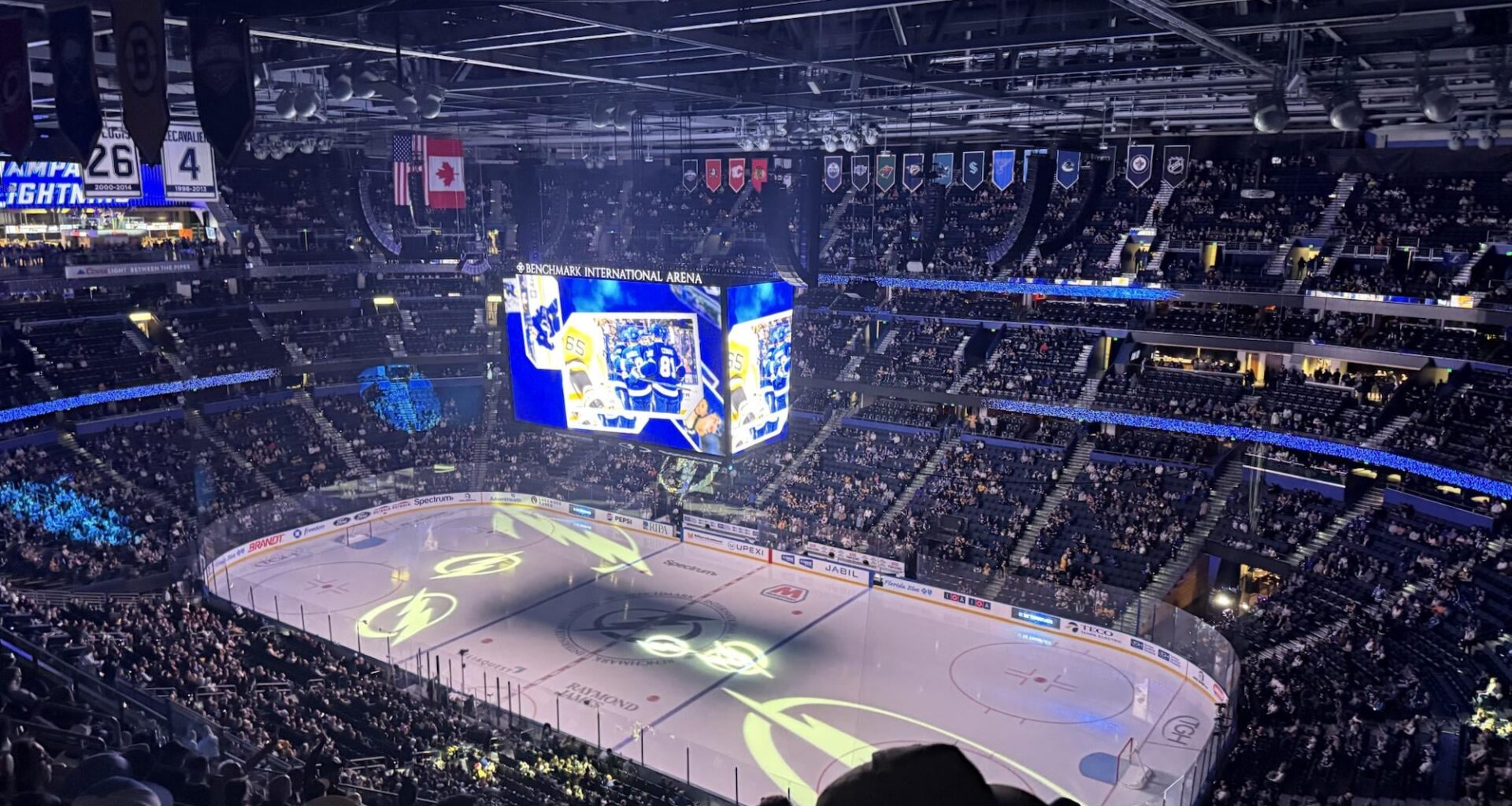 To the Panther fan at the Lightning game tonight