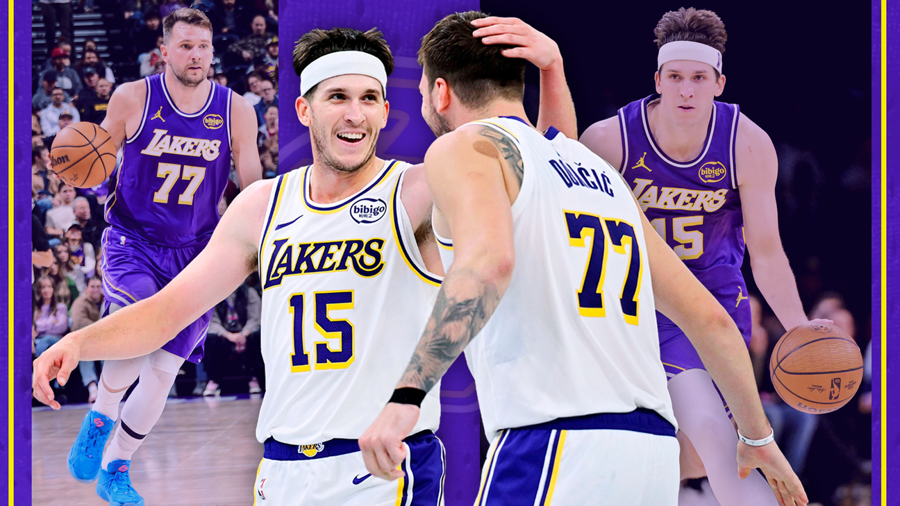 Luka, Reaves and the hilarious bromance fueling the Lakers' wild start