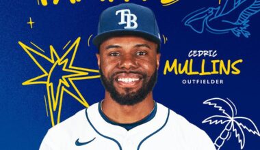 [Rays] IT’S CEDRIC MULLINS!!!! Welcome to Tampa Bay, Ced!