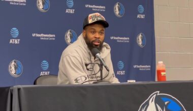 [Noah Weber] Naji Marshall on Cooper Flagg: “Coop is really amazing at basketball. He’s a dog, on both ends of the floor and every game somebody guards him with their best defender and he just goes out and proves that he’s a No. 1 pick…Pledge allegiance to the Flagg, man.”