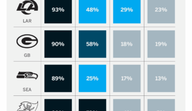 NFC Playoff Picture after week 13.