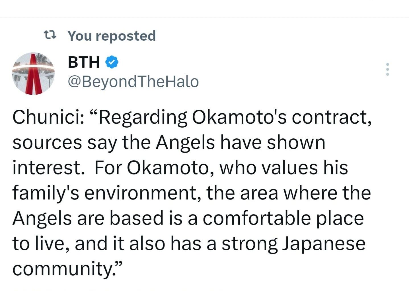 Kazuma Okamoto interested in joining halos?