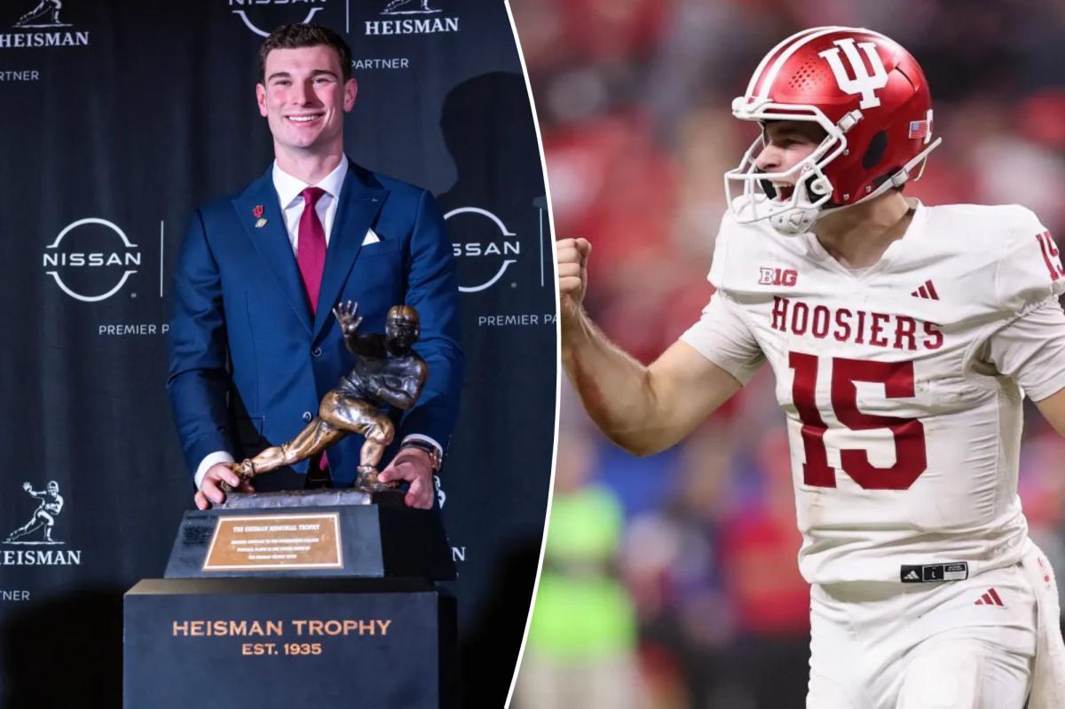 Indiana QB Fernando Mendoza wins 2025 Heisman