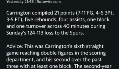 Was Bub starting the year in a “sophomore slump”?