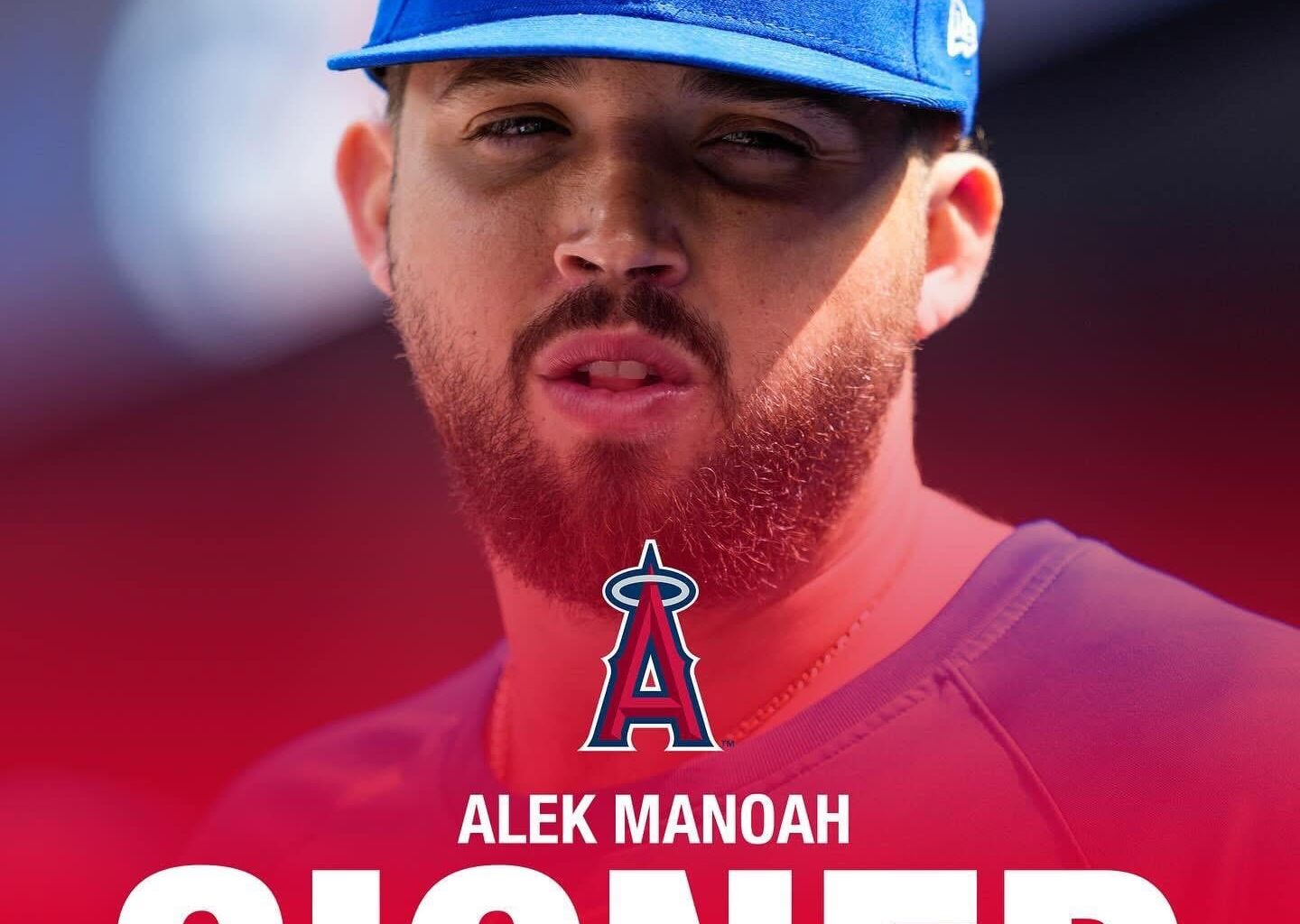 Alek Manoah signs a one year deal with the Angels.