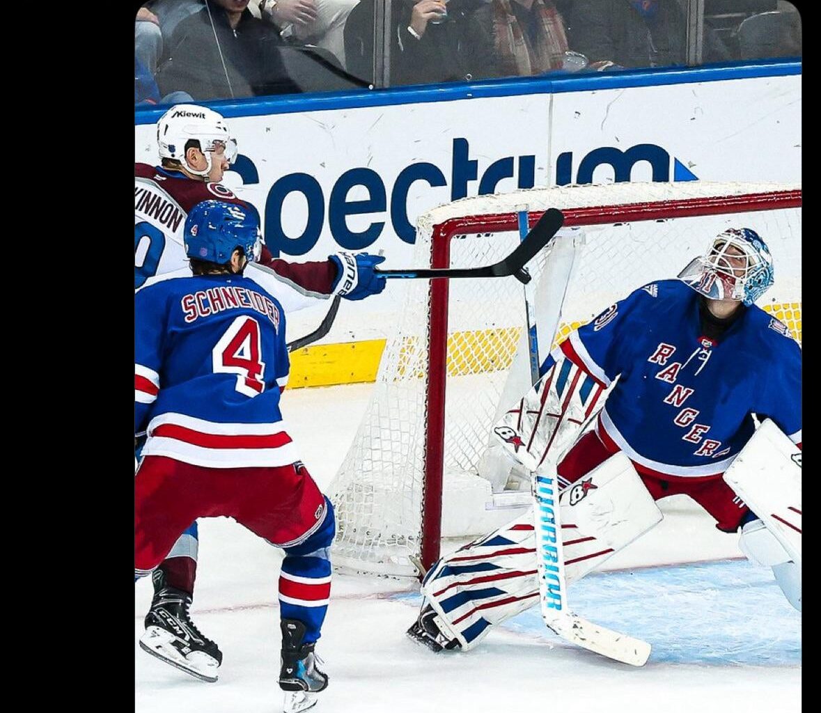 This goal was impressive until his backhand OT winner blew it out of the water.