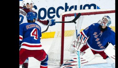 This goal was impressive until his backhand OT winner blew it out of the water.