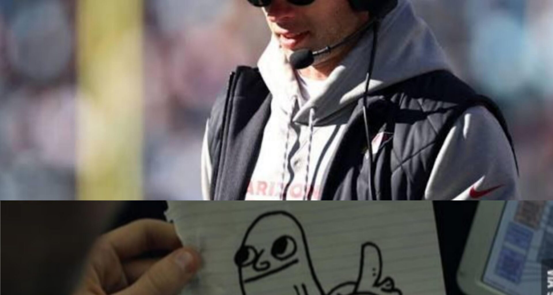 What even is JG writing in his notes?