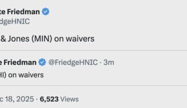 [Friedman] Hunt (CAL), Jones (MIN), Zamula (PHI) on waivers