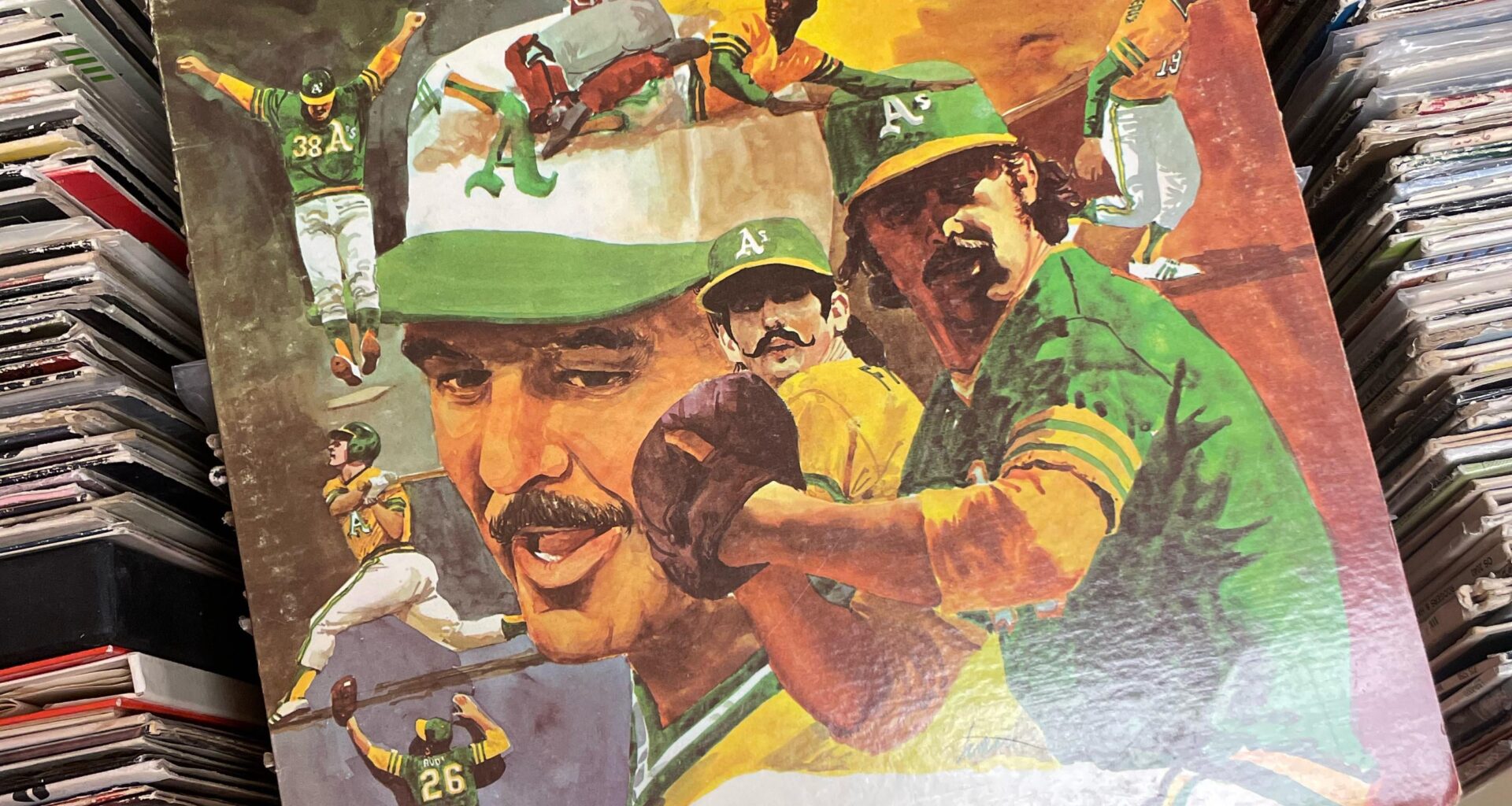 The stuff you find at record stores….