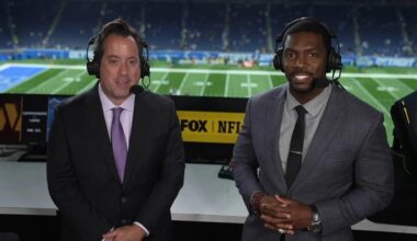 Kenny Albert & Jonathan Vilma will be on the call for Rams/Cardinals (Blue)