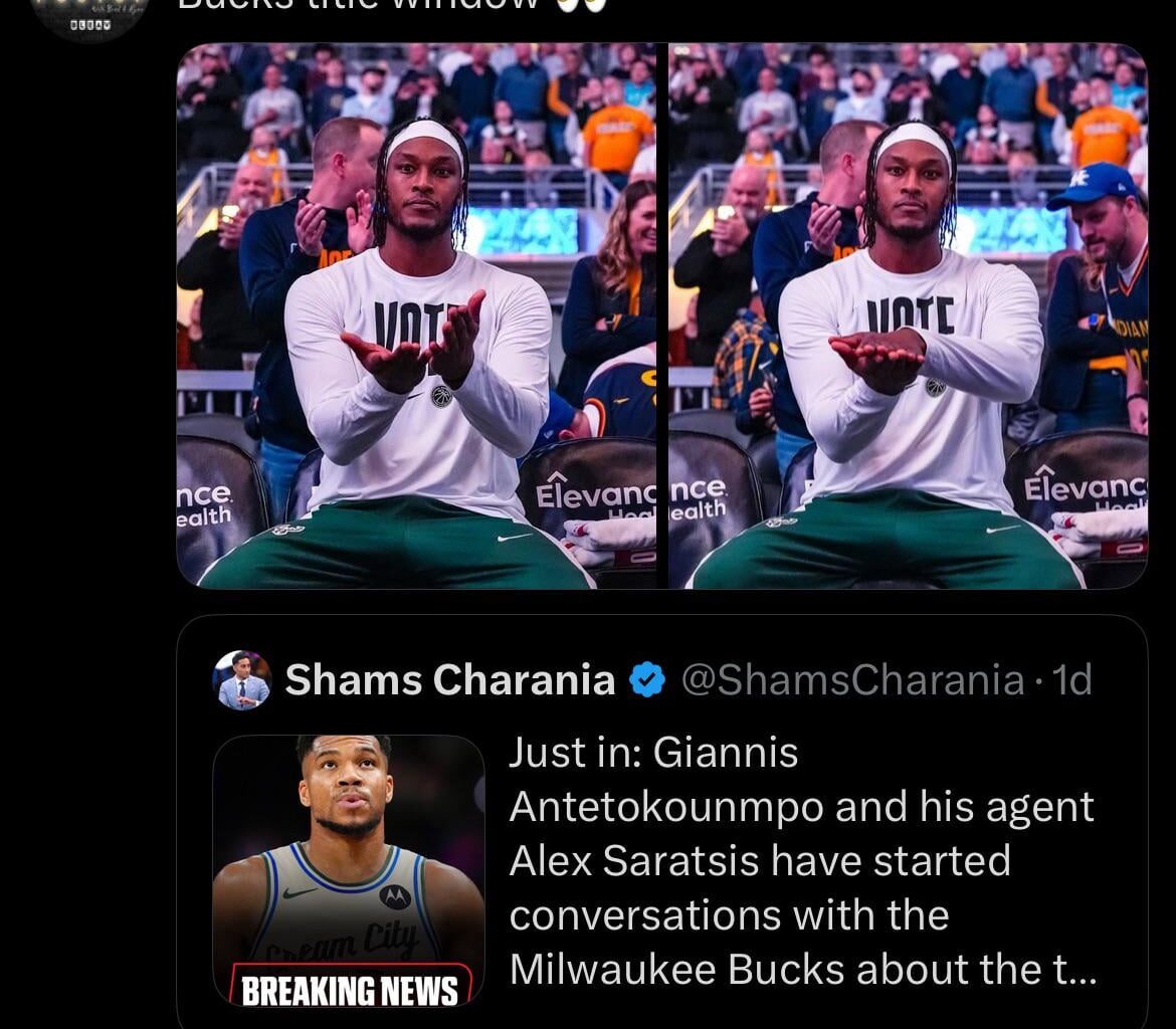 My favorite tweet since Giannis Rumor