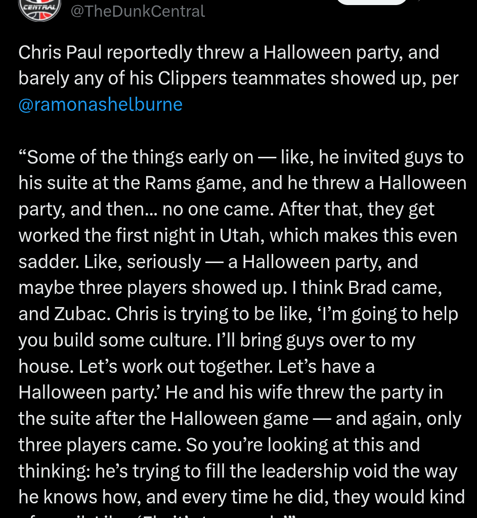 Say what you want about Beal, but he always seemed like a really nice guy.