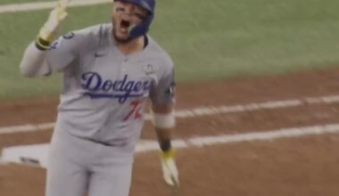 Miguel Rojas’ Game 7 bat has arrived at the Hall of Fame!