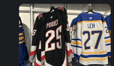 my friend was at a Sabres game, he's not very knowledgeable