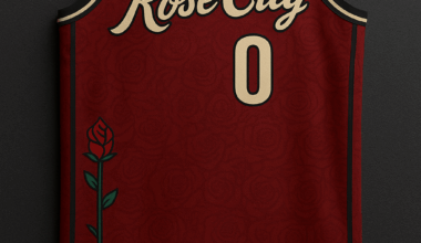 My beautiful trail blazers jersey