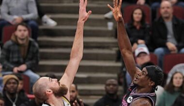 Jay Huff Has Been A Shot-Blocking Machine This Season!