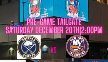 Join us in Buffalo tomorrow for a pre game tailgate at Hofbrauhaus Buffalo near the arena starting at 2pm