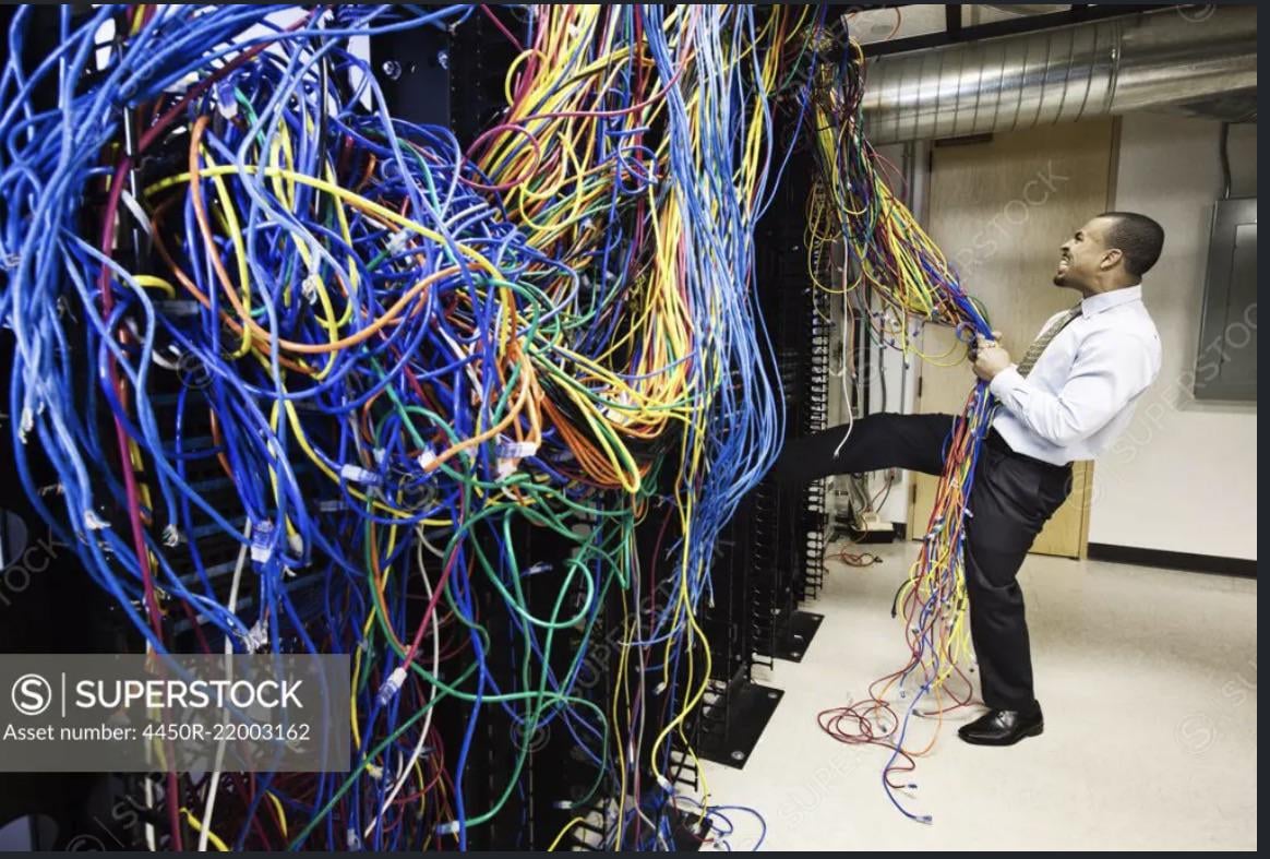 How I picture Monumental’s A/V setup for game broadcasts.