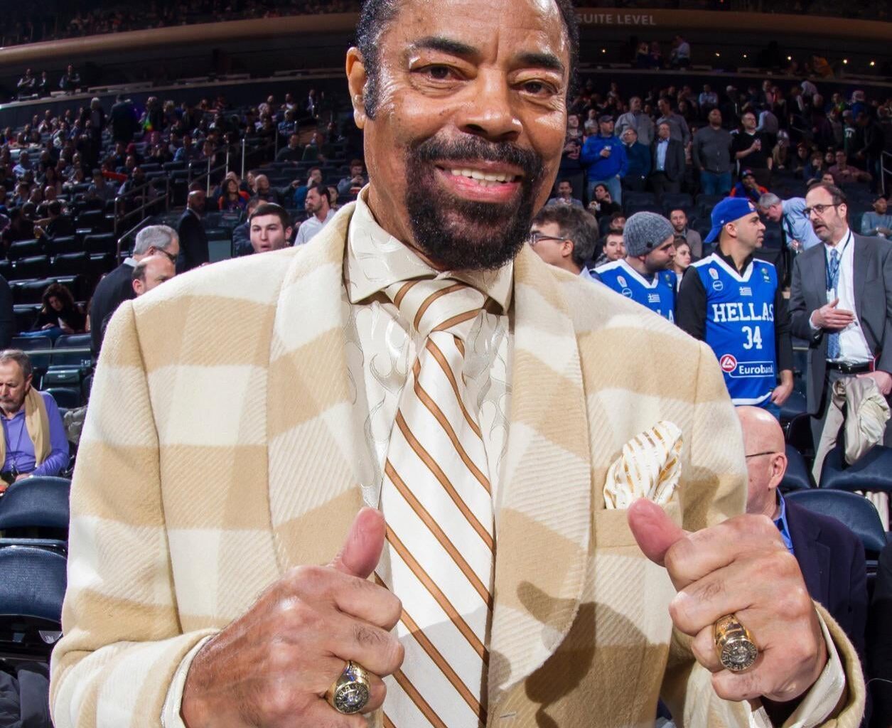 Clyde says “We play Orlando Sunday at Noon, don’t stay up all night on Reddit.” 😜