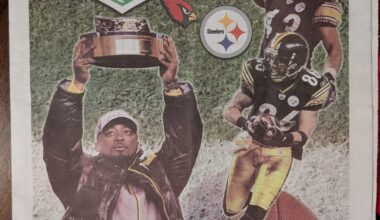 Came across these today - Super Bowl XLIII preview booklet and victory headlines from a local paper where I grew up