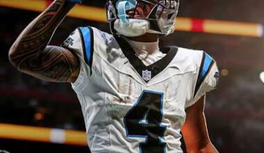 TMac leads all rookie WRs in yards and only needs 183 more receiving yards to surpass kelvin benjamin for most ever by a Panthers rookie (1,008)