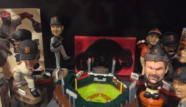 The Giants memorabilia cabinet gets a new addition