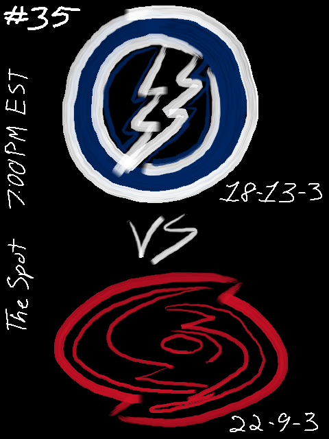 [PREGAME] Tampa Bay Lightning vs Carolina Hurricanes - 7:00pm EST - 12/20/25 - The Spot - Dave Randorf Better Not Jinx Us Tonight Edition