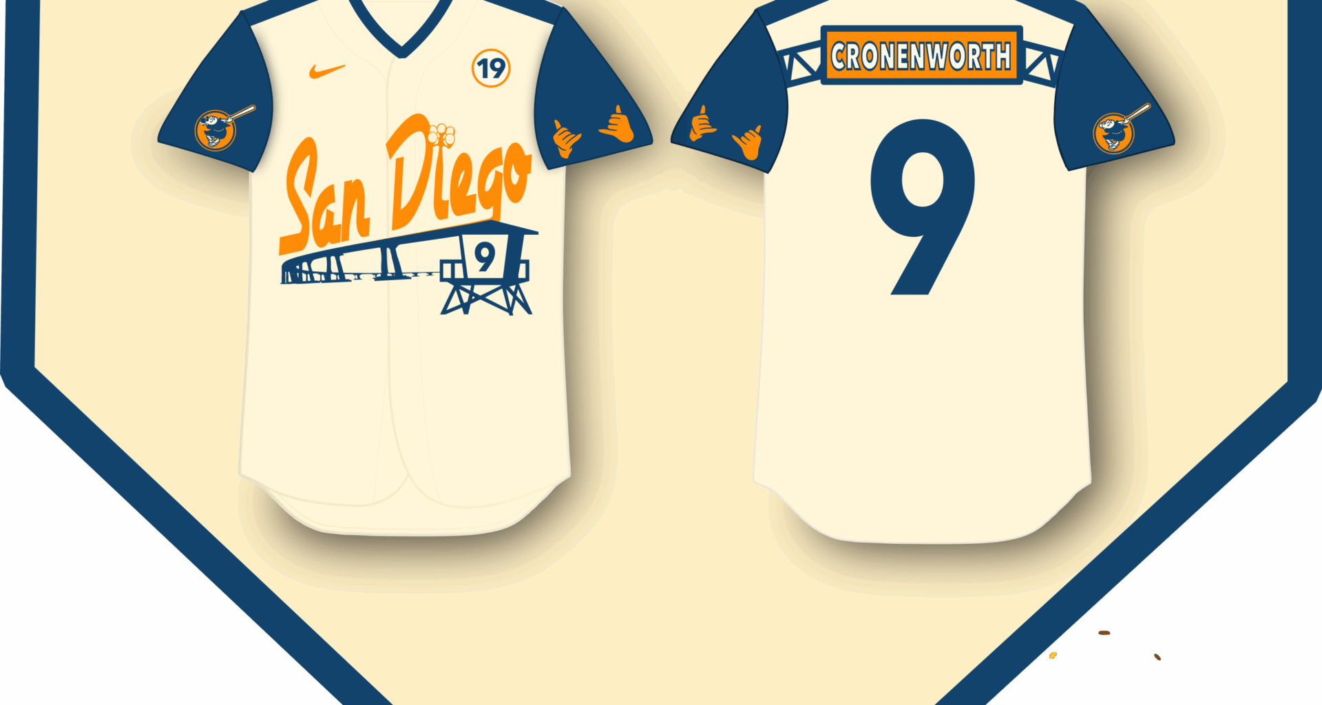 My concept for the Padres' new City Connects