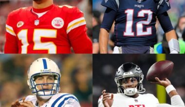 It’ll be the first time since 1998 that the NFL playoffs wont have one of these 4 QBs playing 💔