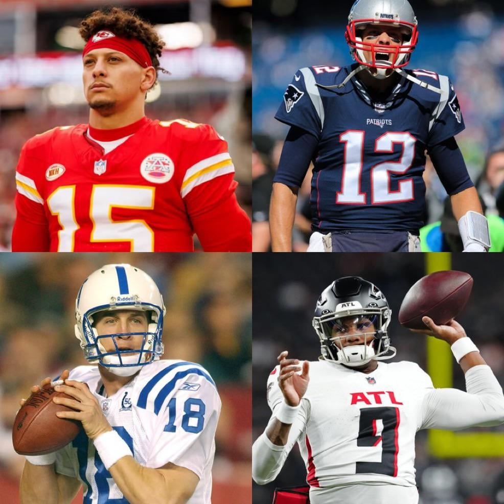 It’ll be the first time since 1998 that the NFL playoffs wont have one of these 4 QBs playing 💔