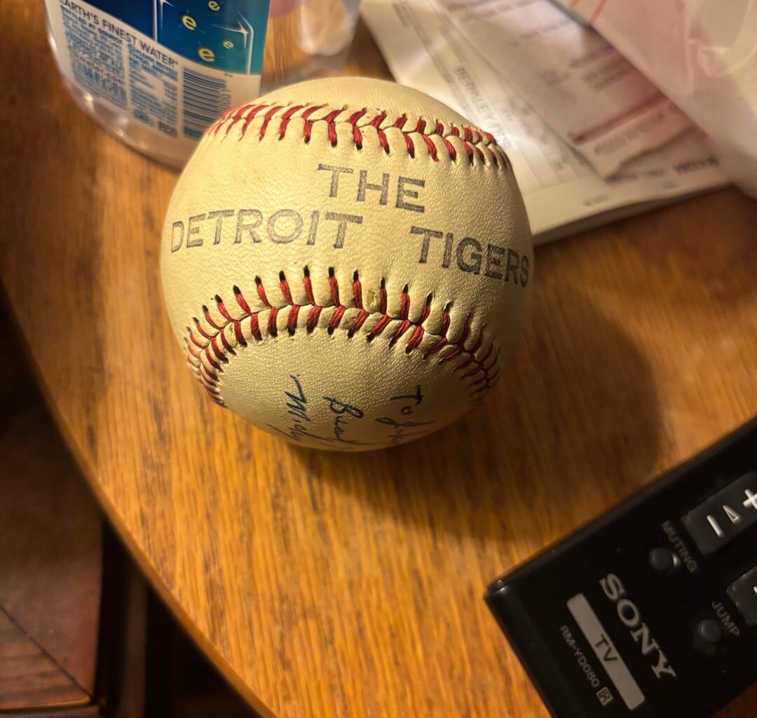 I have a 1968 Detroit Tigers baseball that’s also autographed by Mickey Lolich
