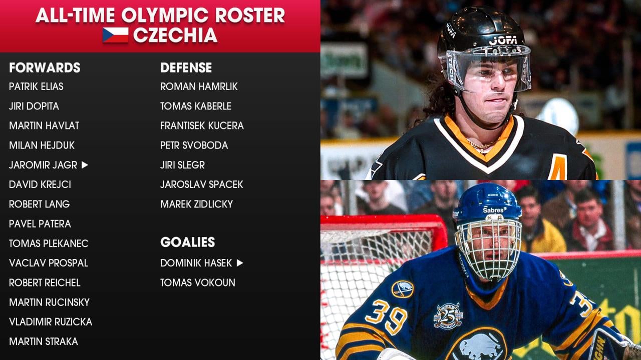 Shoutout to two of my favorite Red Wings, Dominik Hasek and Robert Lang