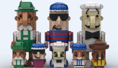 Lego Racing Sausages - Building Instructions Now Available!