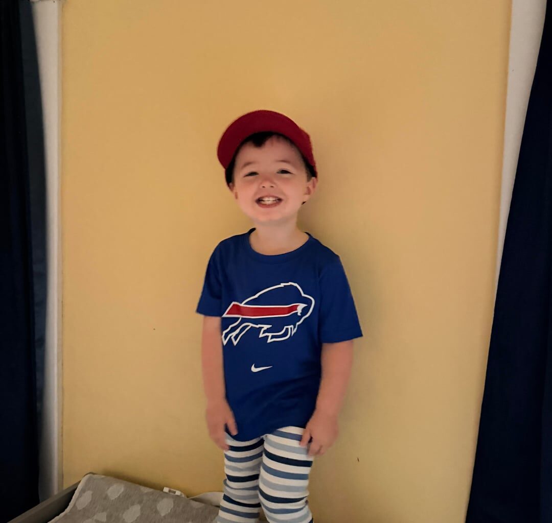 First born already a die hard at 2 - we really are a cult lmao