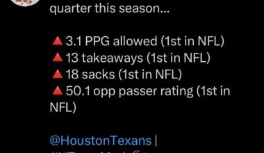 Texans defense is the definition of clutch