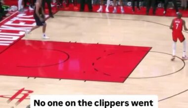 [Lowlight] No one on the Clippers went to get the inbounds pass 😳