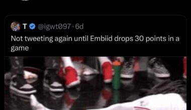 Embiid loves his fans