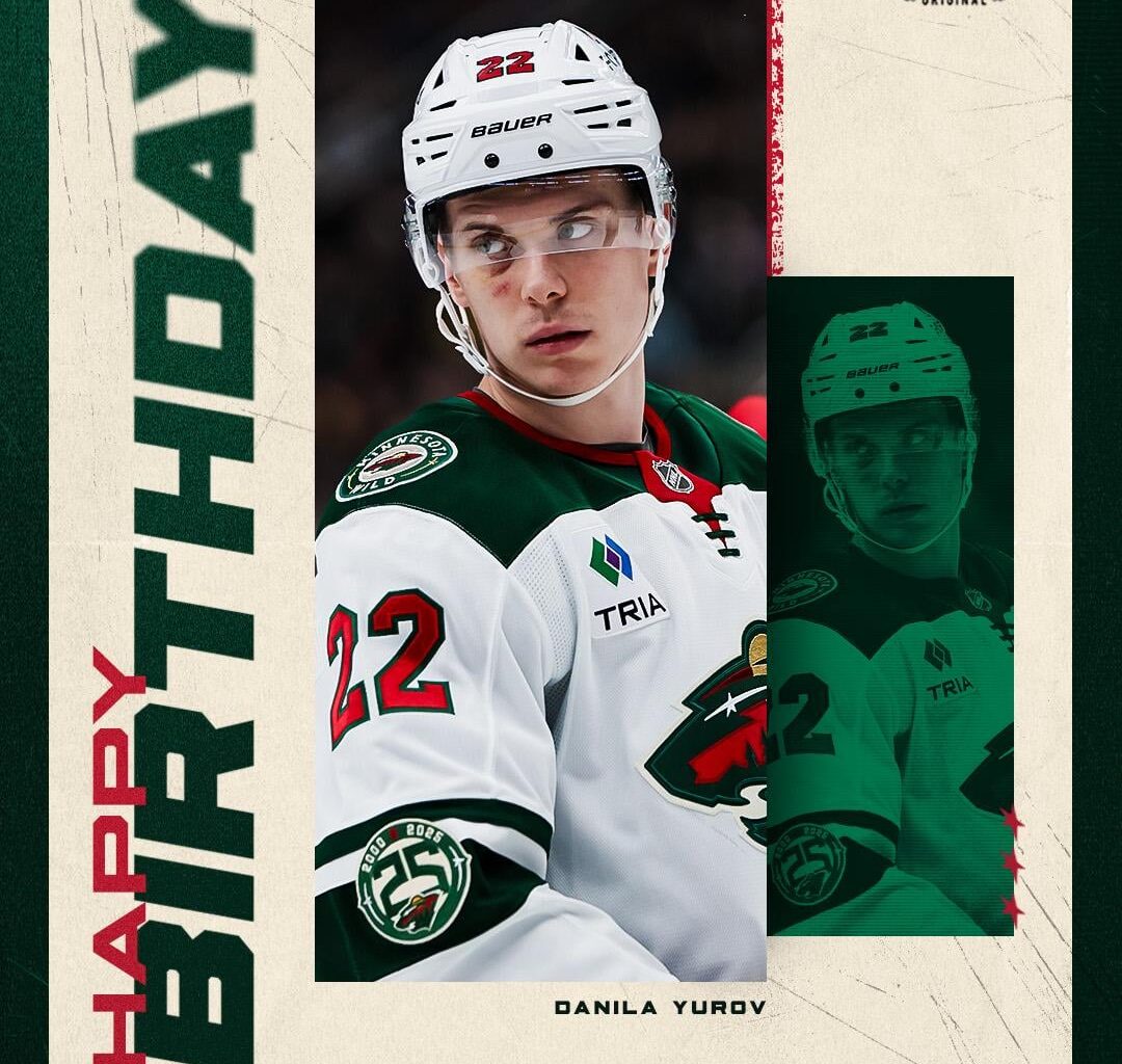 [MN Wild] A Golden Birthday for Number 22