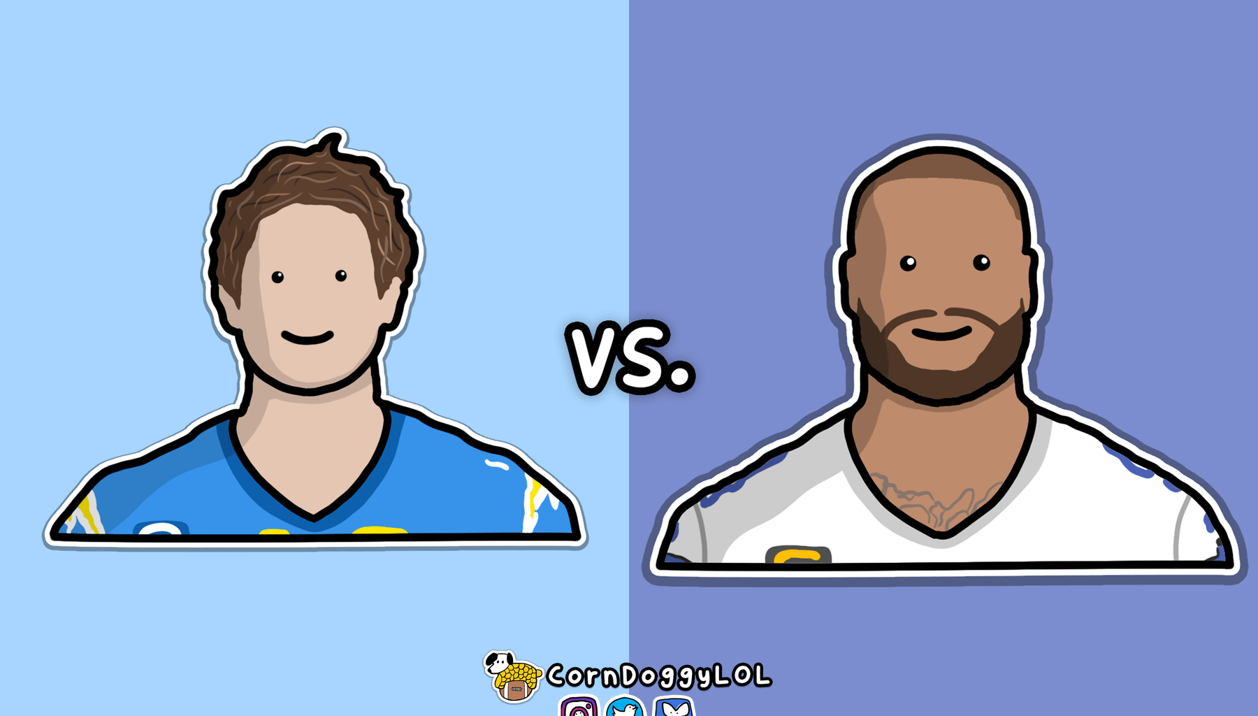 Los Angeles Chargers Week 16 Matchup Doodle :)
